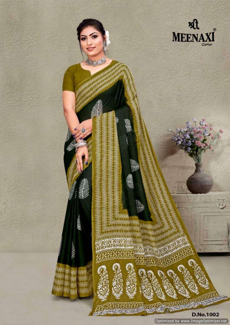 Meenaxi Krishnaveni Vol-1 – Cotton Saree - Wholesale Catalog