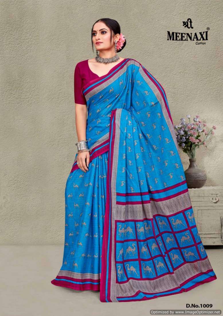 Meenaxi Krishnaveni Vol-1 – Cotton Saree - Wholesale Catalog