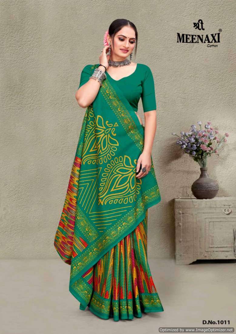 Meenaxi Krishnaveni Vol-1 – Cotton Saree - Wholesale Catalog