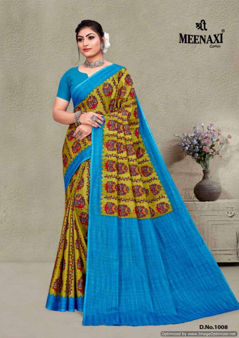 Meenaxi Krishnaveni Vol-1 – Cotton Saree - Wholesale Catalog