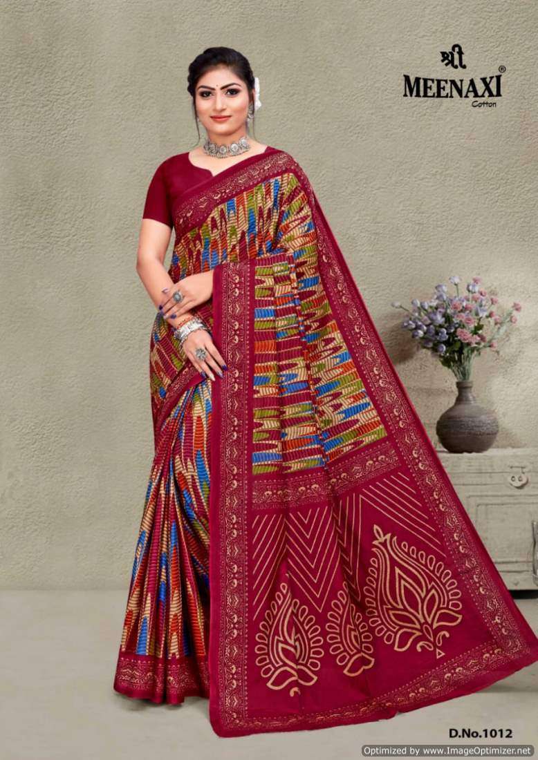 Meenaxi Krishnaveni Vol-1 – Cotton Saree - Wholesale Catalog
