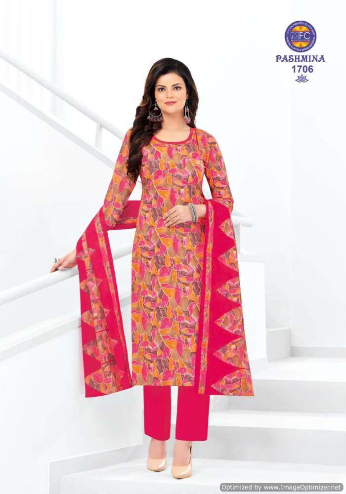 MFC Pashmina Vol-17 – Dress Material -Wholesale Catalog