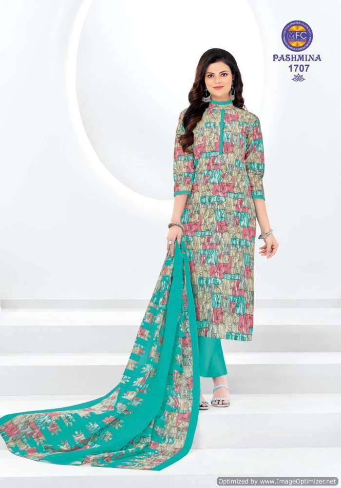 MFC Pashmina Vol-17 – Dress Material -Wholesale Catalog