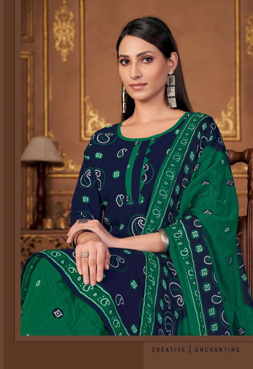 Miss World Bandhani Special Vol-8 – Dress Material Wholesale Catalog