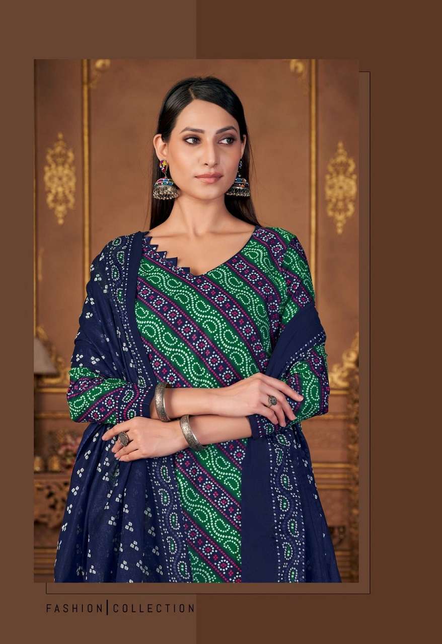 Miss World Bandhani Special Vol-8 – Dress Material Wholesale Catalog