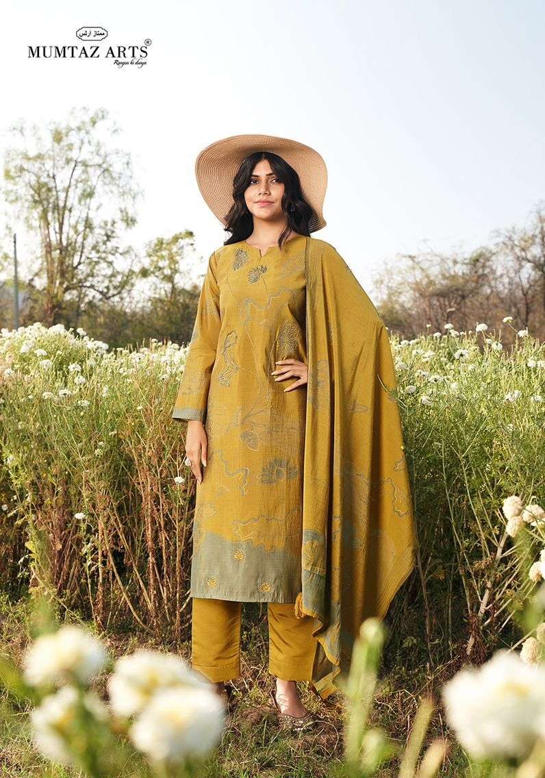 Mumtaz Arts Ehsaas Digital Printed Dress Material Wholesale catalog