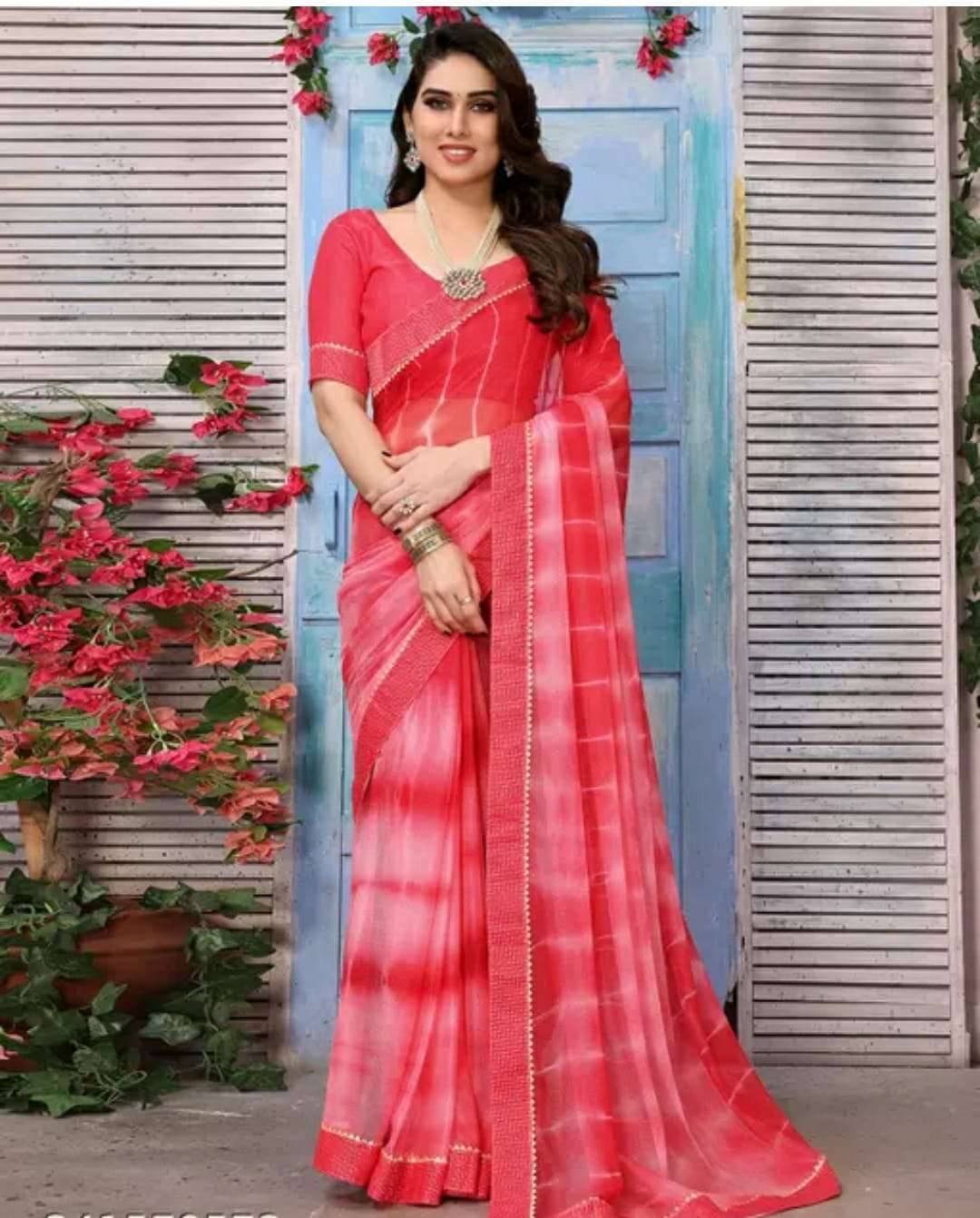 Murga jari Saree Wholesale catalog