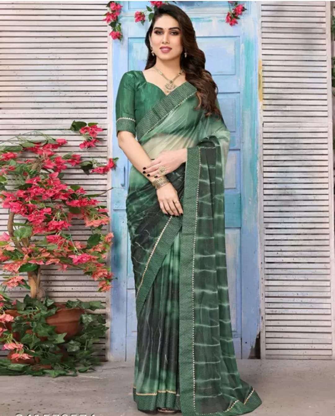 Murga jari Saree Wholesale catalog