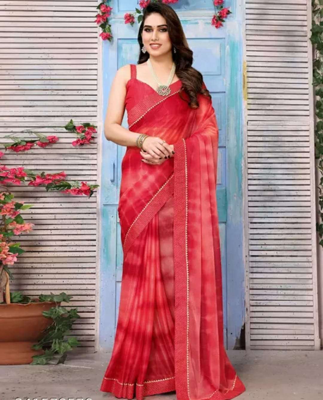 Murga jari Saree Wholesale catalog