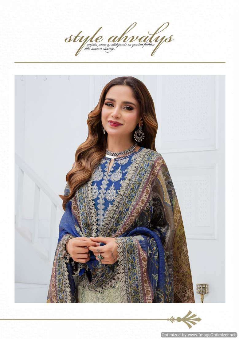 Nafisa Andaaz Vol-4 – Dress Material - Wholesale Catalog
