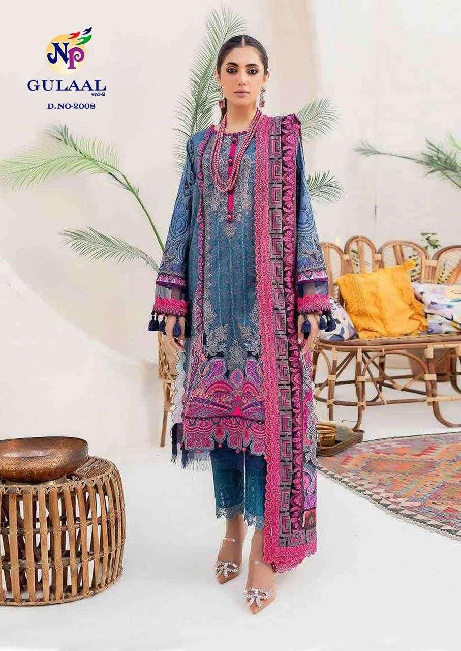 Nand Gopal Gulaal Vol 2 Karachi Cotton Drees Material Wholesale catalog