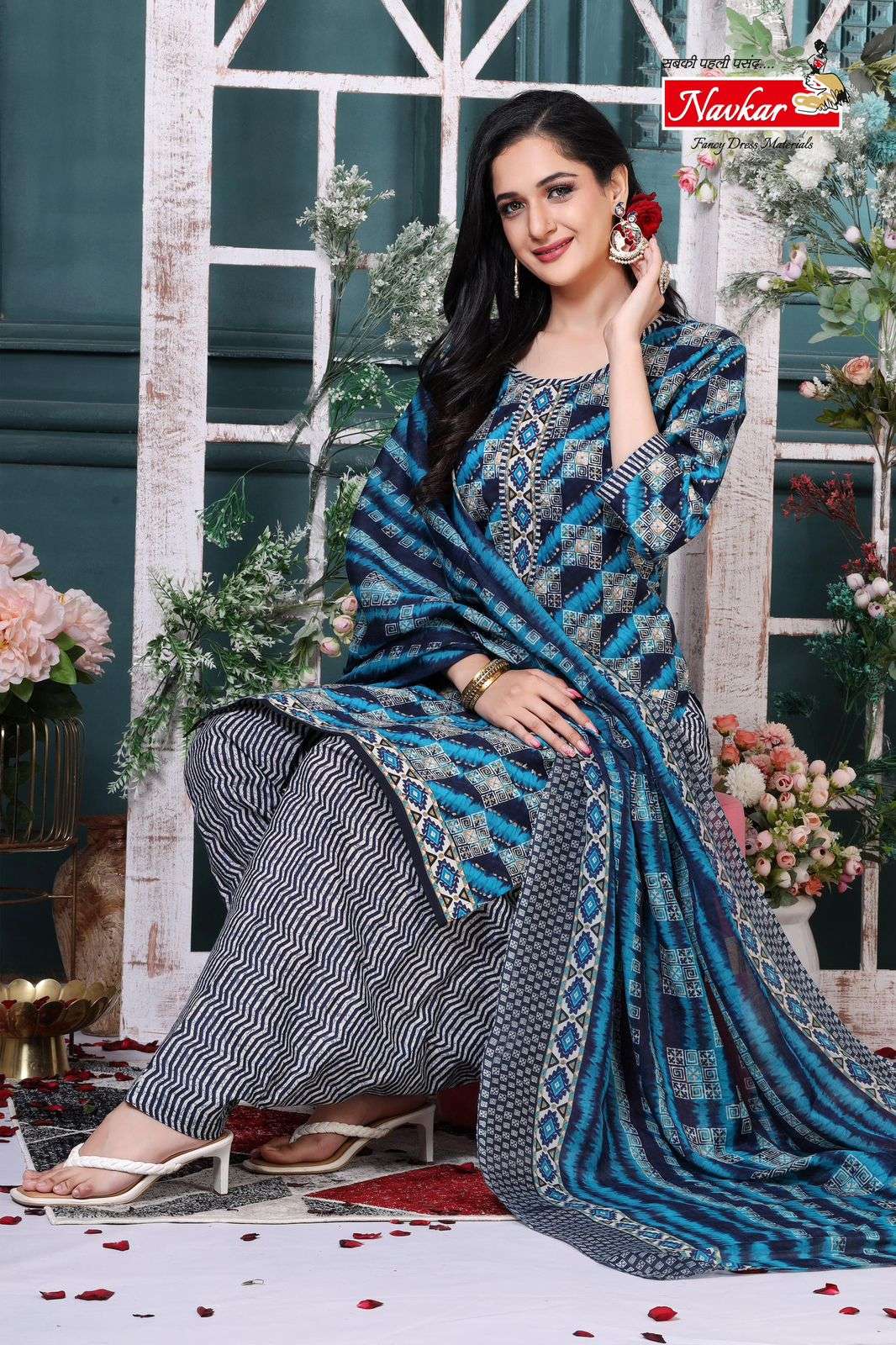 NAVKAR SITARA vol -1 Dress Materials Wholesale catalog