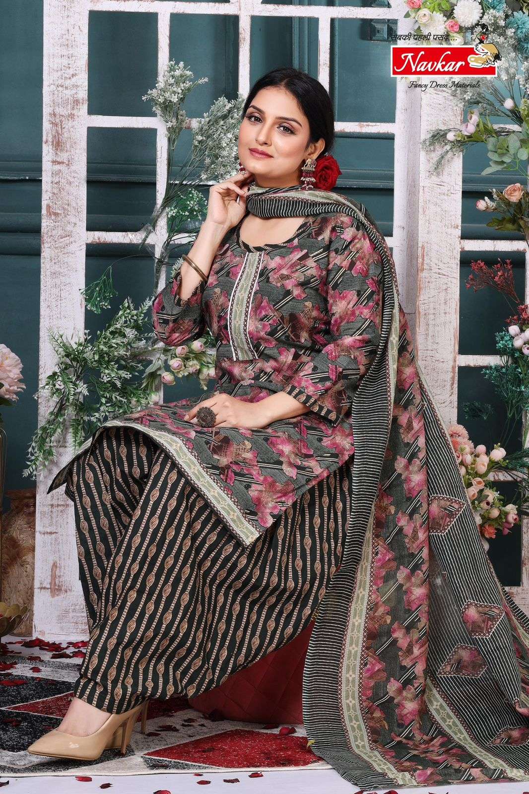 NAVKAR SITARA vol -1 Dress Materials Wholesale catalog