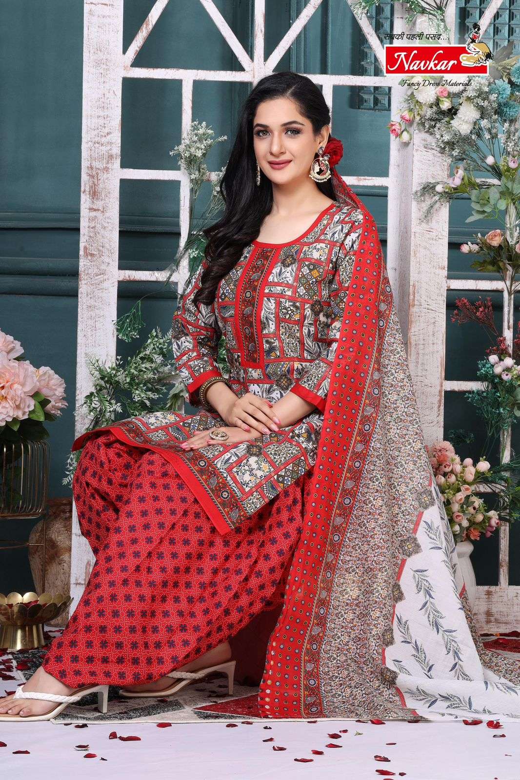 NAVKAR SITARA vol -1 Dress Materials Wholesale catalog
