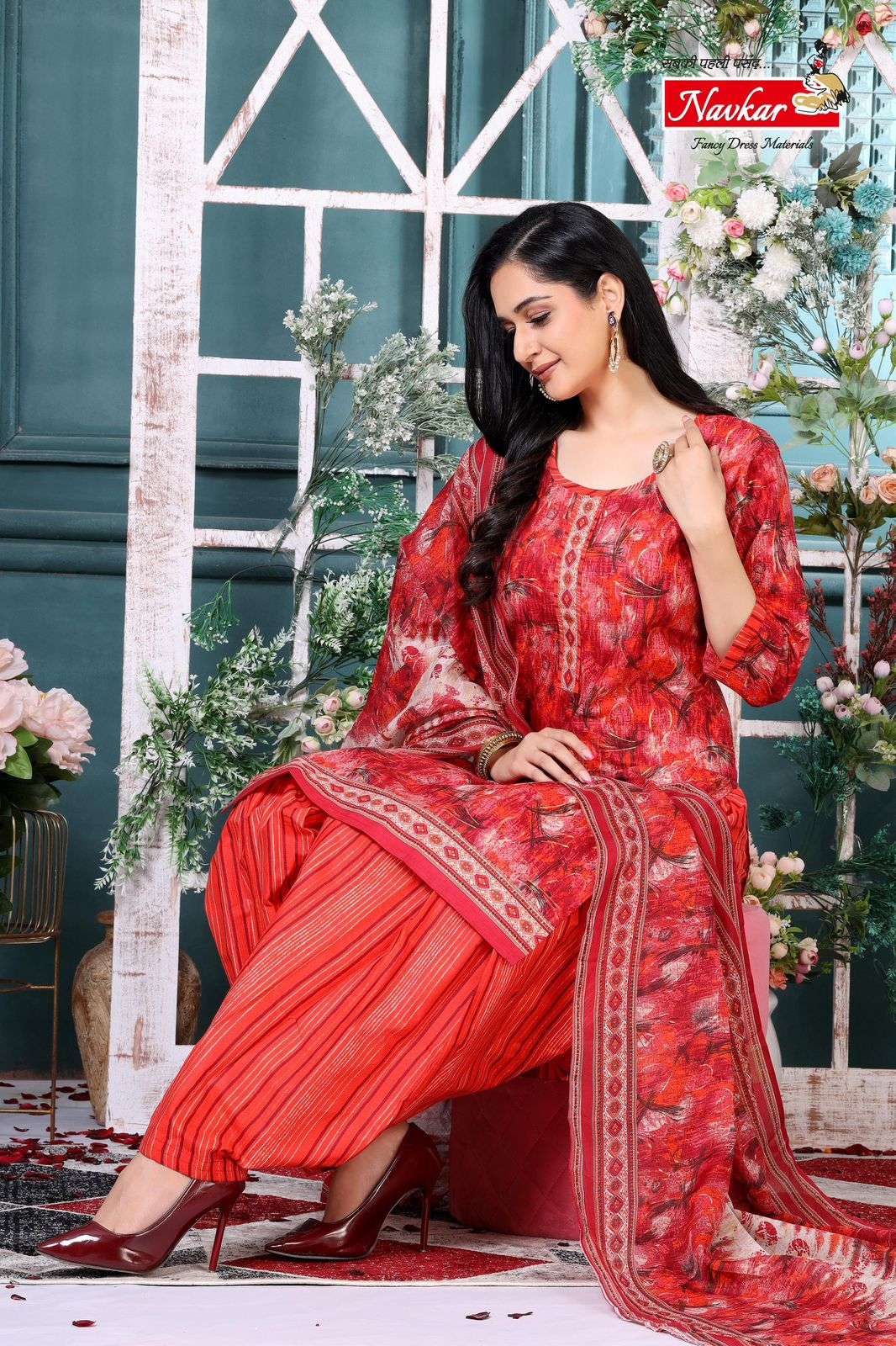 NAVKAR SITARA vol -1 Dress Materials Wholesale catalog