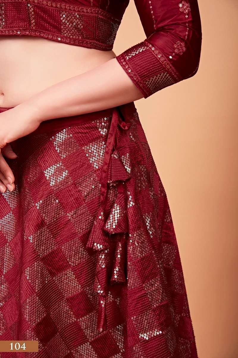 NAYRA VOL – 1 RED Lehenga choli Wholesale catalog