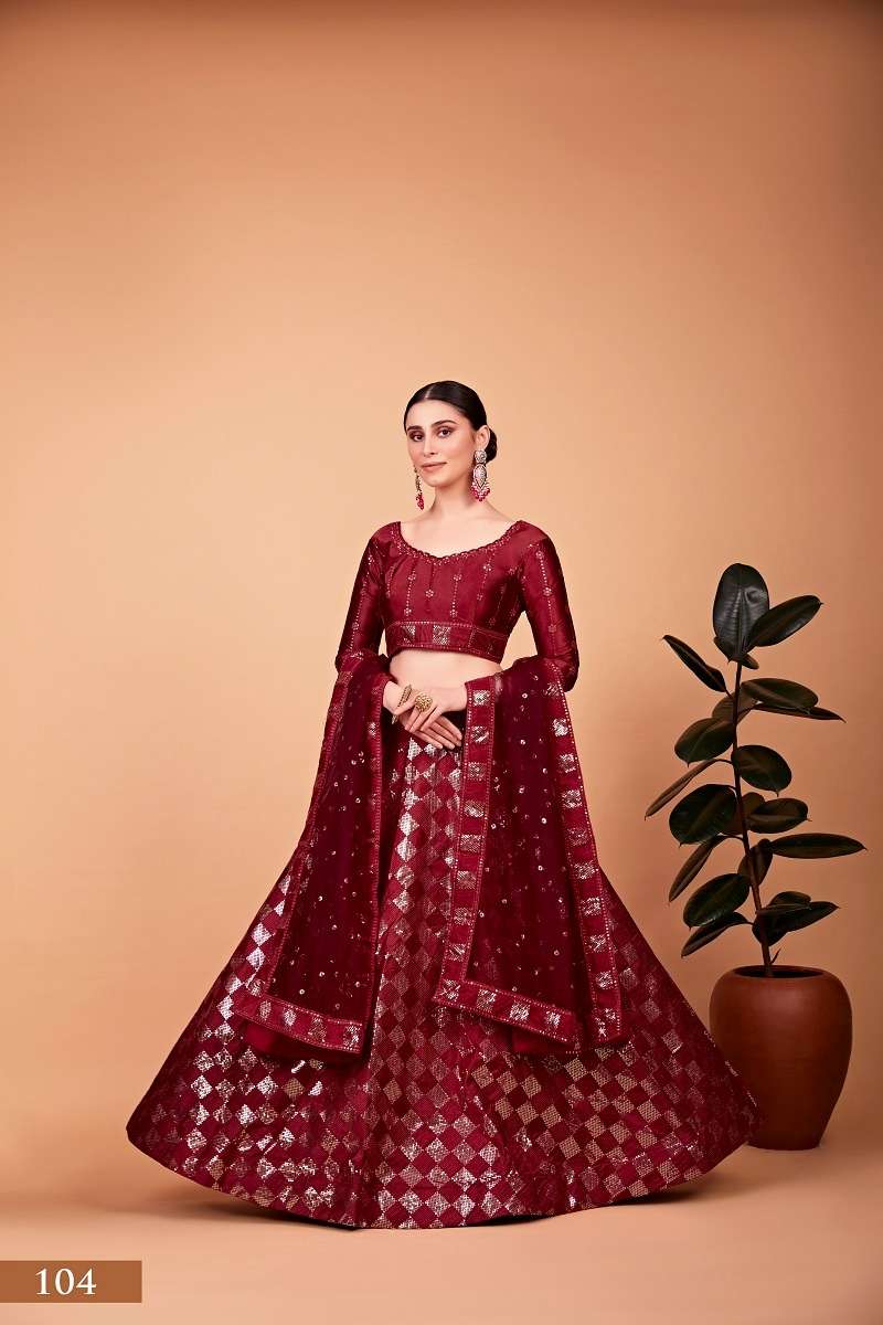 NAYRA VOL – 1 RED Lehenga choli Wholesale catalog