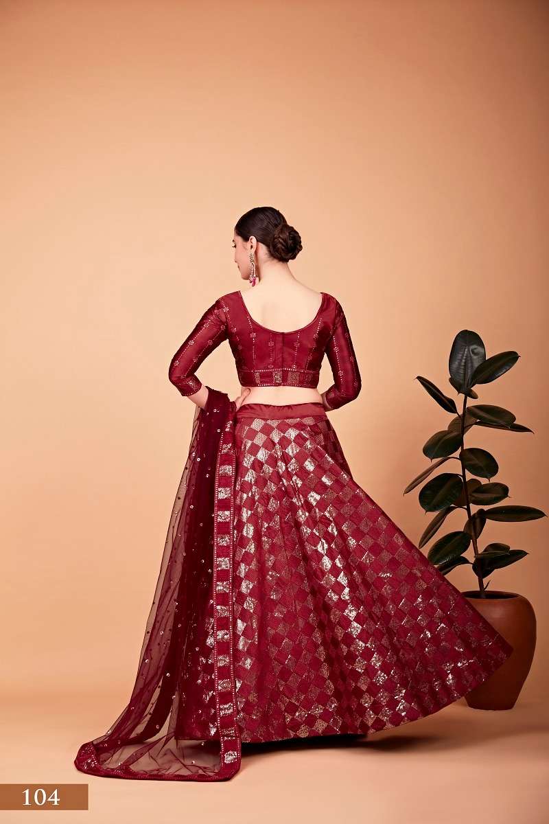 NAYRA VOL – 1 RED Lehenga choli Wholesale catalog