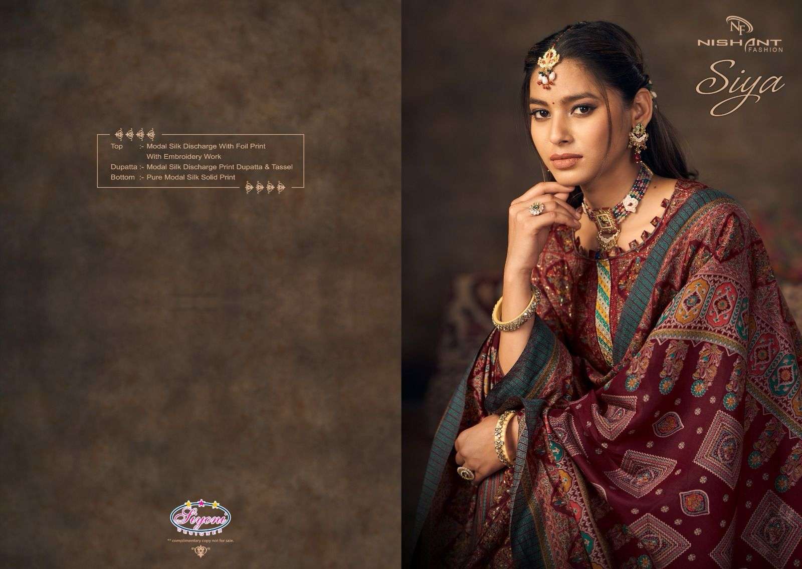 NISHANT FASHION SIYA Salwar Kameez Wholesale catalog