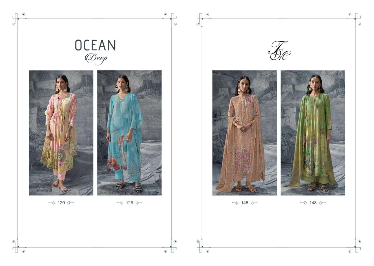 OCEAN DEEP Salwar Kameez Wholesale catalog