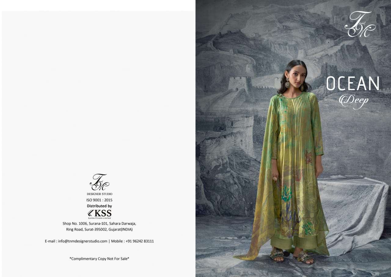 OCEAN DEEP Salwar Kameez Wholesale catalog