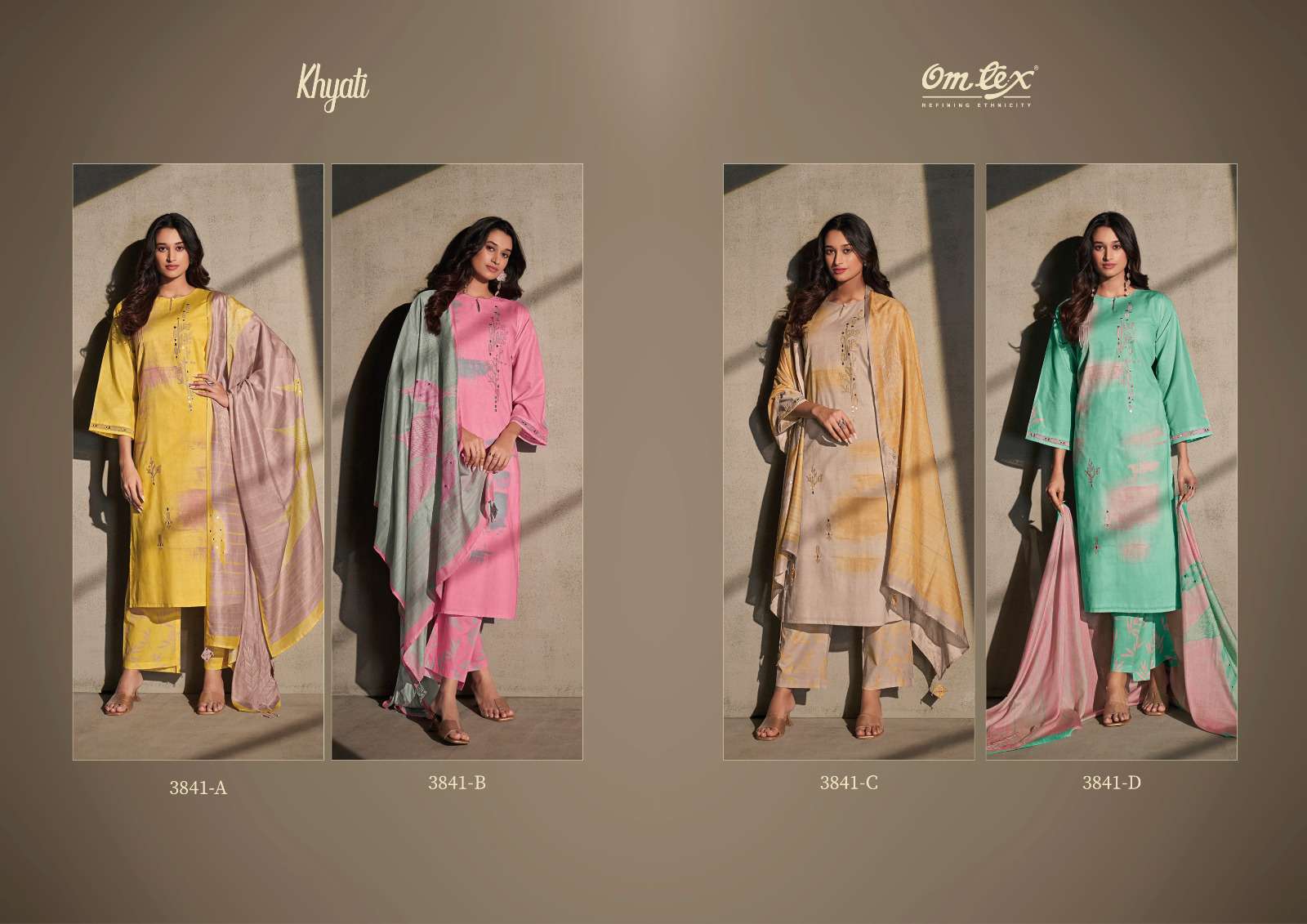 OMTEX KHYATI Salwar Kameez Wholesale catalog