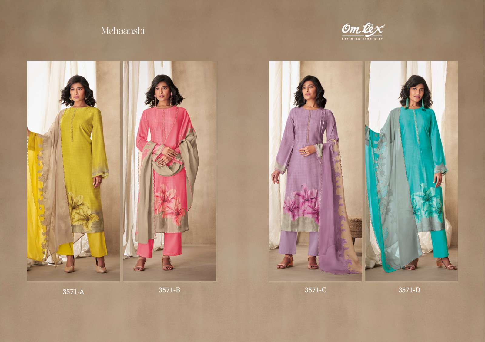 OMTEX MEHAANSHI Salwar Kameez Wholesale catalog