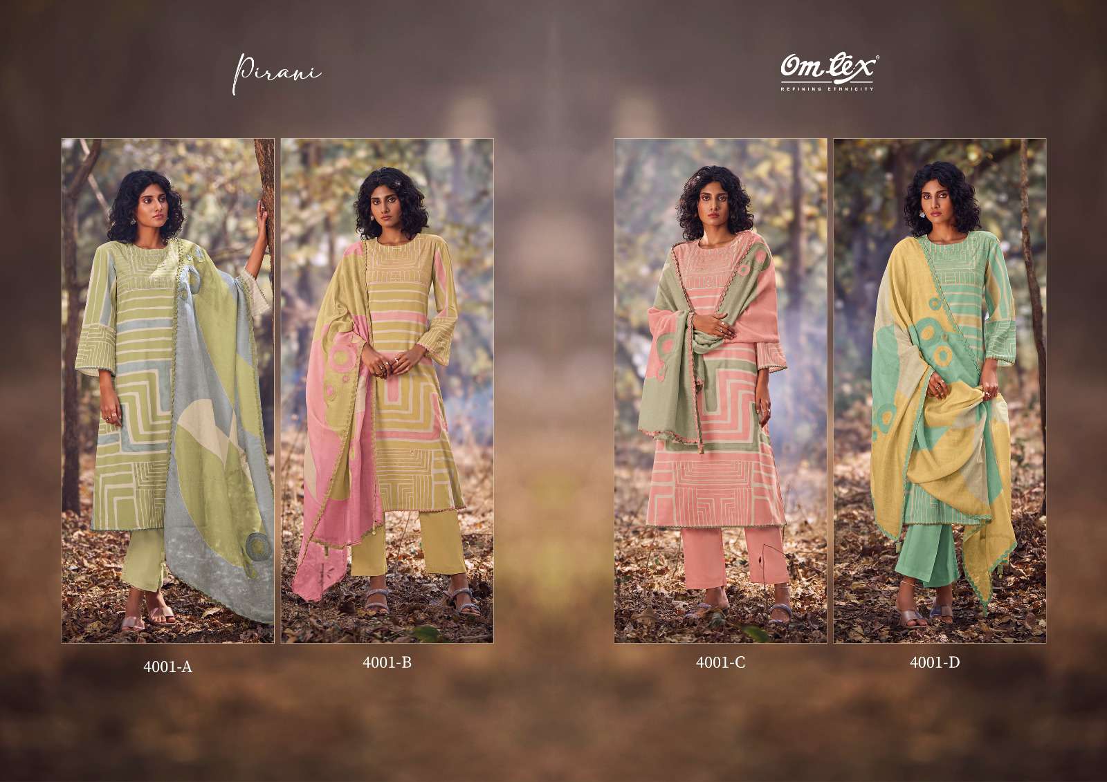 OMTEX PIRANI Salwar Kameez Wholesale catalog