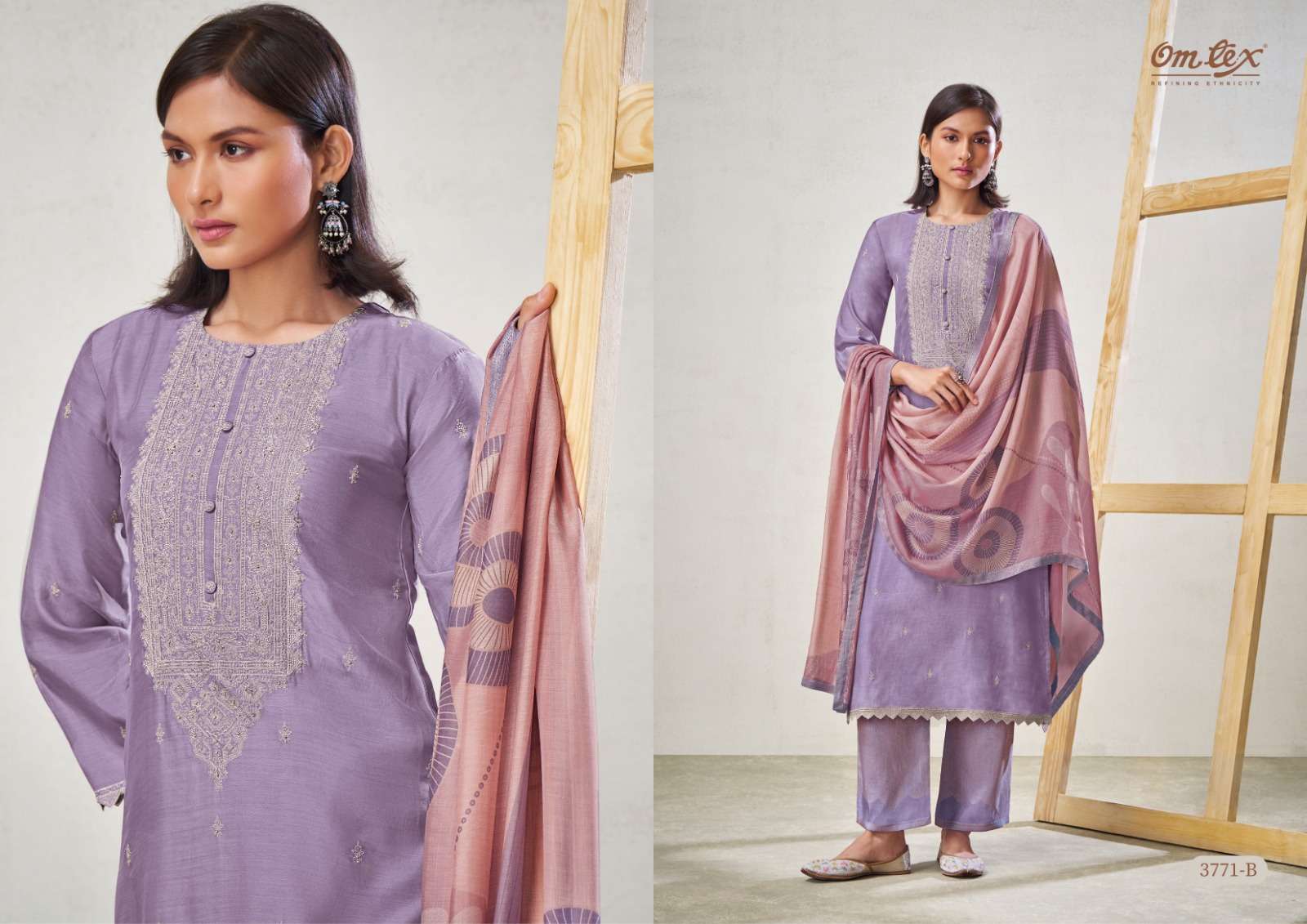 OMTEX ROSE Salwar Kameez Wholesale catalog