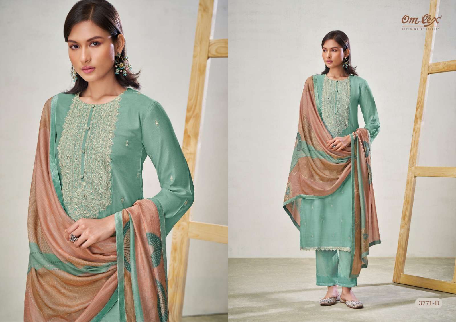 OMTEX ROSE Salwar Kameez Wholesale catalog