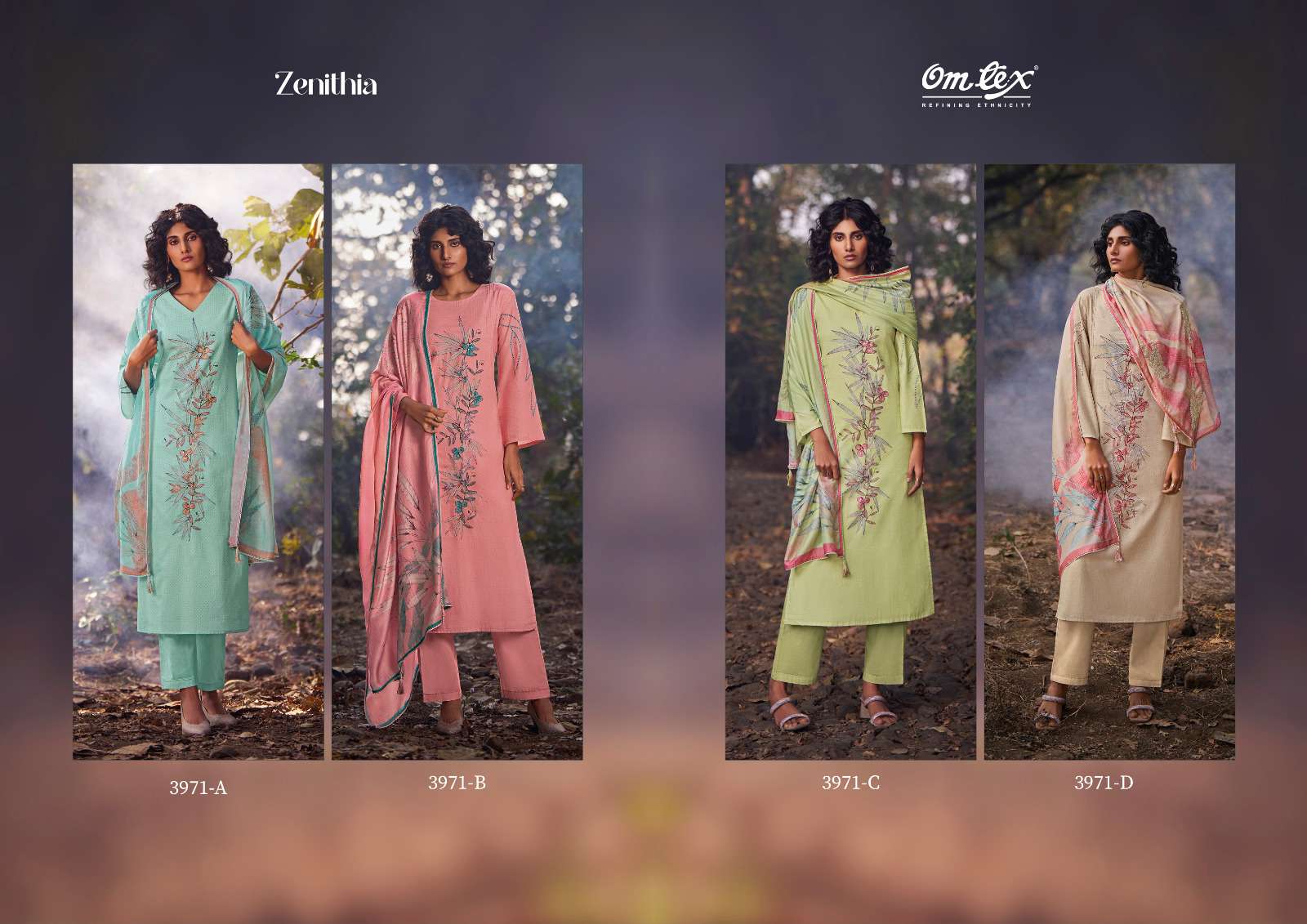 OMTEX ZENITHIA Salwar Kameez Wholesale catalog
