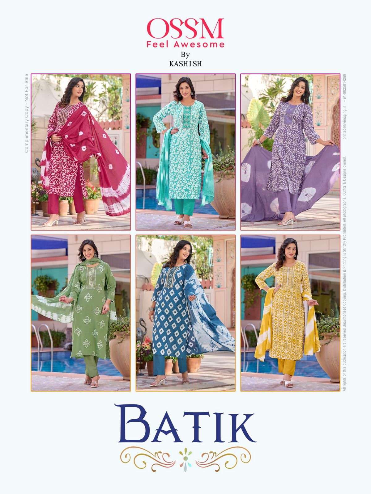 OSSM BATIK Kurti Wholesale catalog
