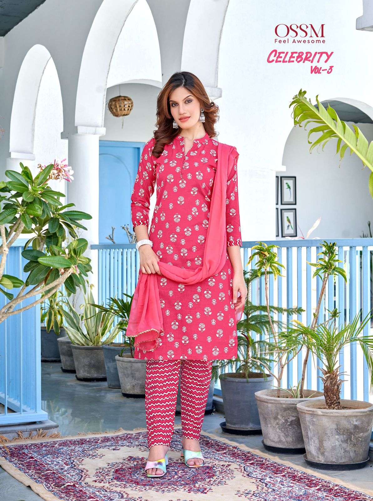OSSM CELEBRITY Vol 03 Kurti Wholesale catalog