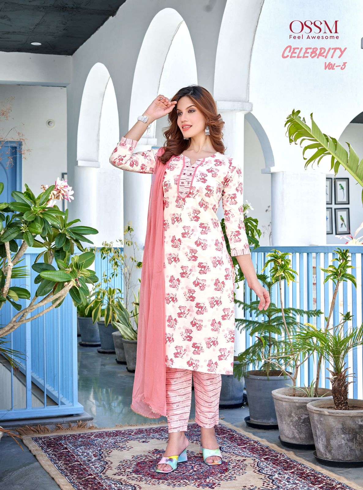 OSSM CELEBRITY Vol 03 Kurti Wholesale catalog
