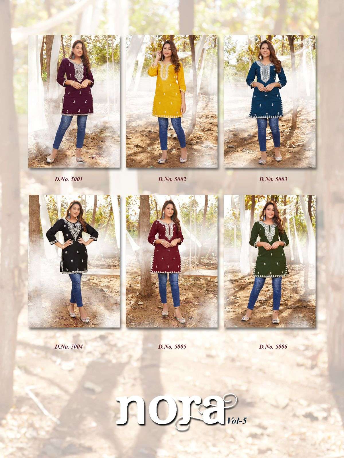 OSSM NORA Vol 05 Kurti Wholesale catalog