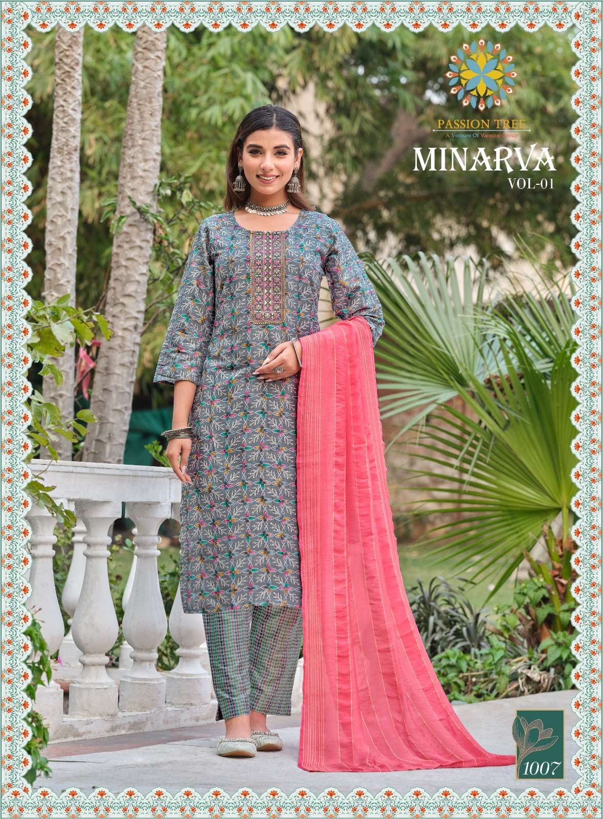 PASSION TREE MINARVA VOL.1 Kurti Wholesale catalog