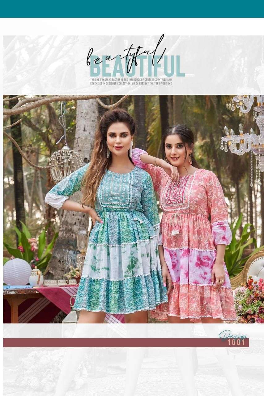 Pirohi BAWAAL Top Kurti Wholesale catalog