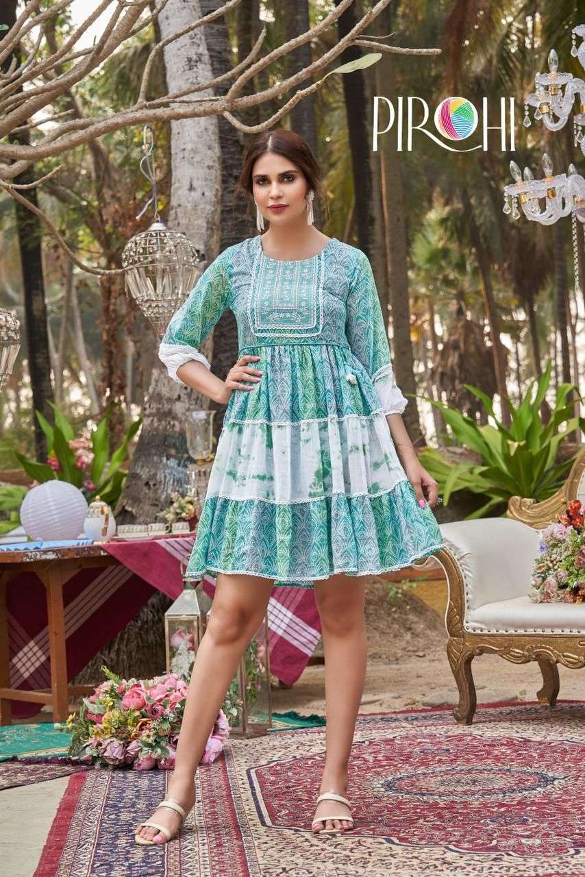Pirohi BAWAAL Top Kurti Wholesale catalog