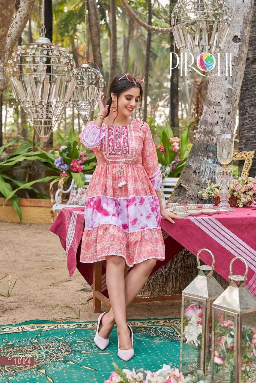 Pirohi BAWAAL Top Kurti Wholesale catalog