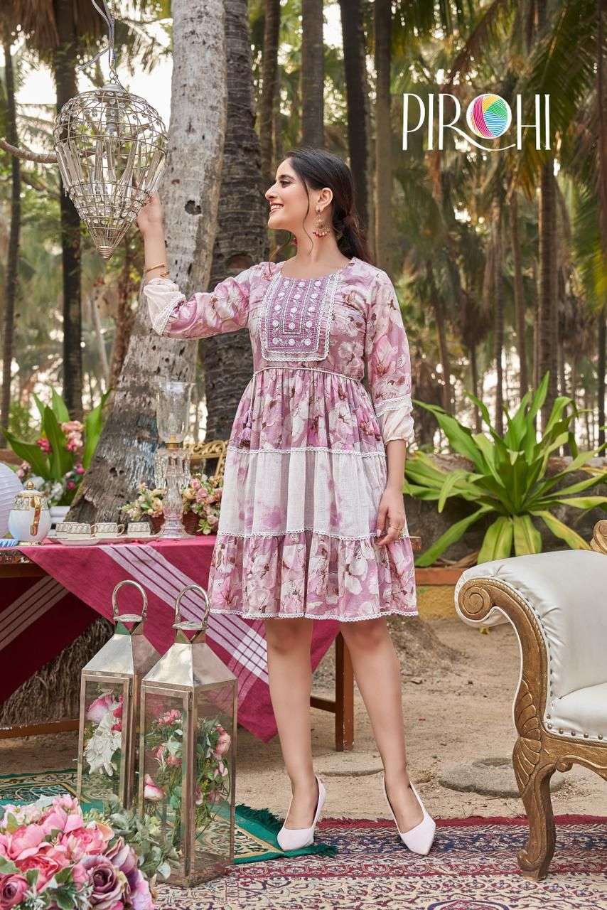Pirohi BAWAAL Top Kurti Wholesale catalog
