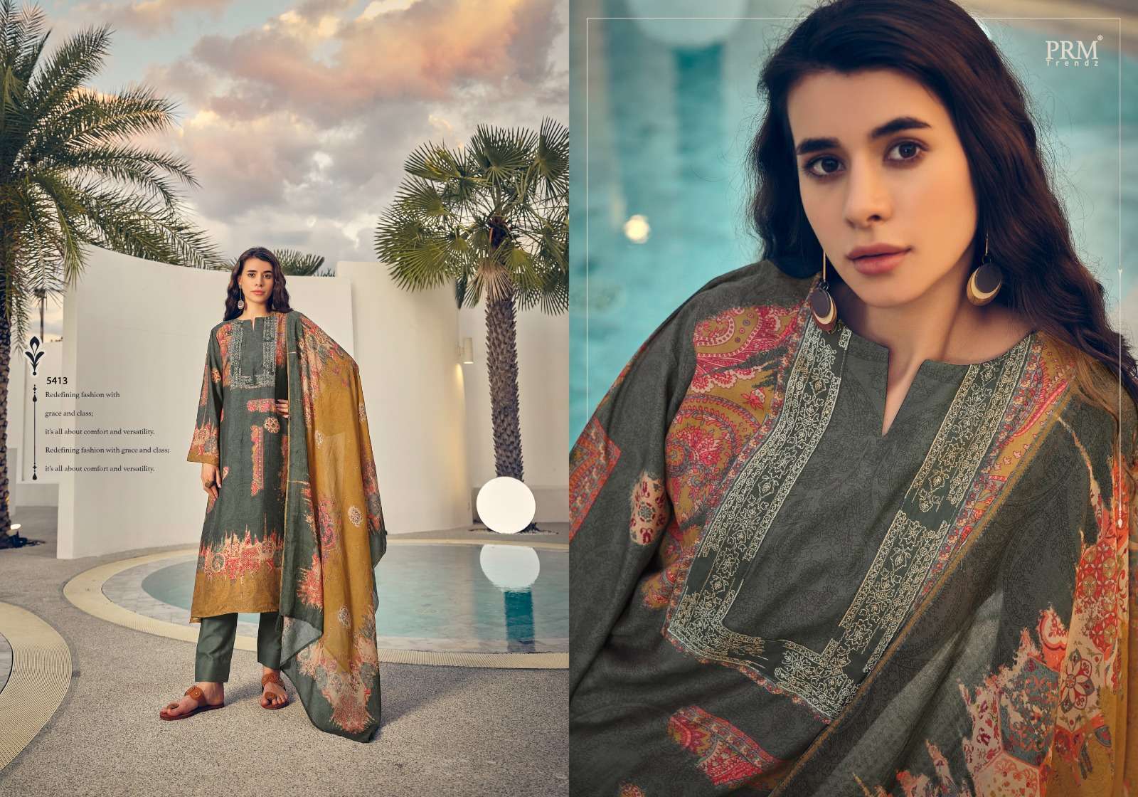 PRM TRENDZ ROSELYN Salwar Kameez Wholesale catalog