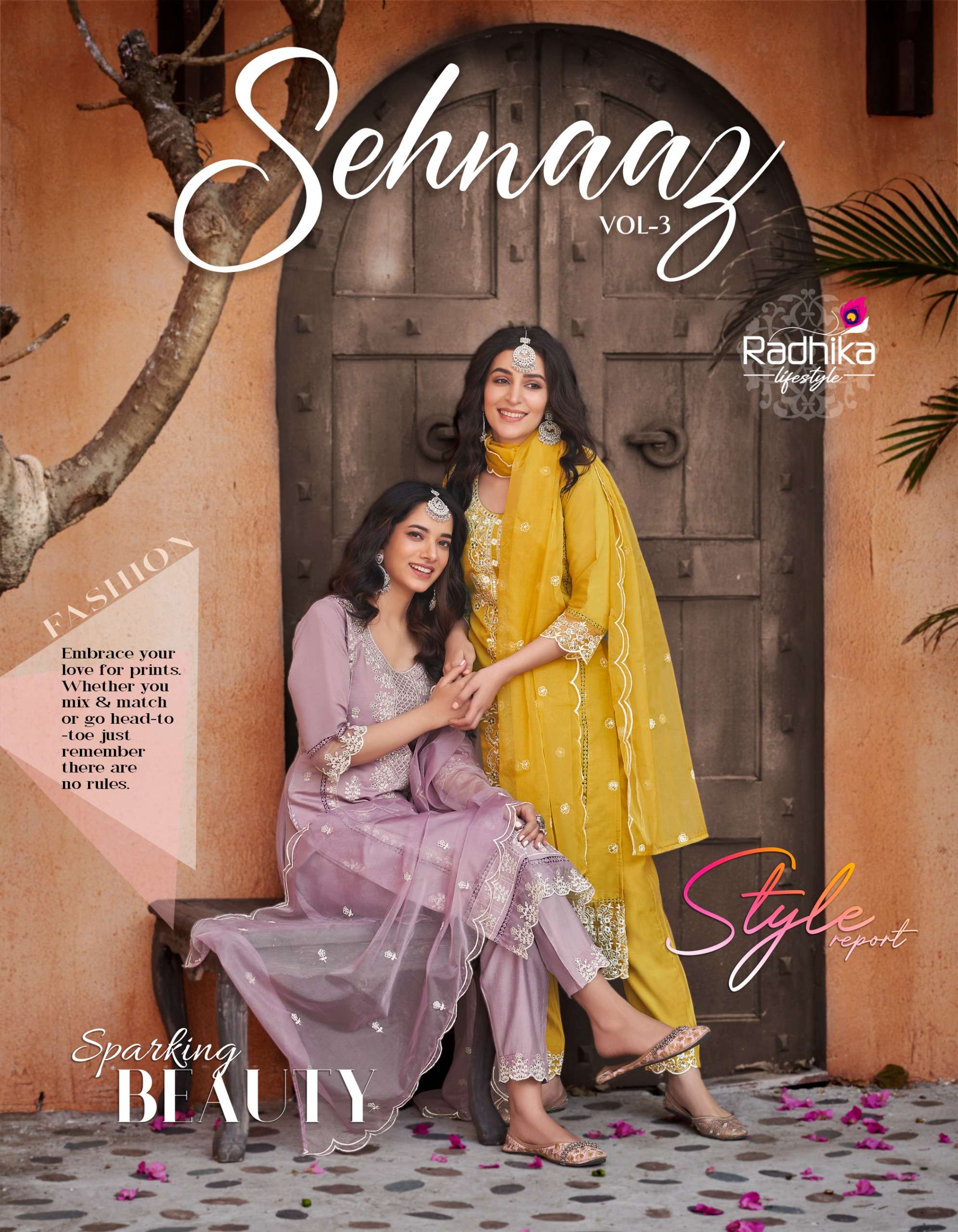 RADHIKA LIFE STYLE SEHNAZ vol-3 Kurti Wholesale catalog