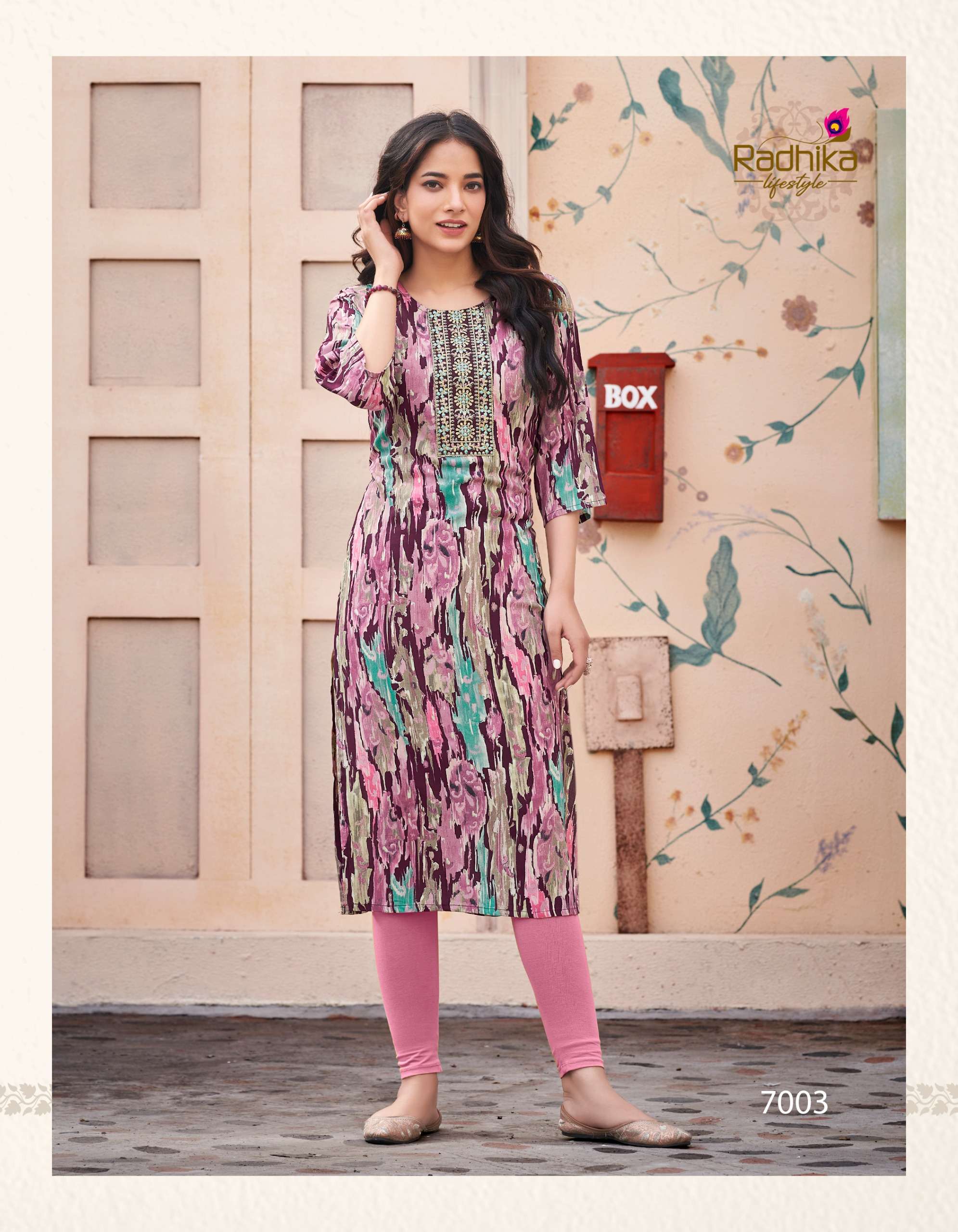 RADHIKA lifestyle PAHEL VOL 7 Kurti Wholesale catalog