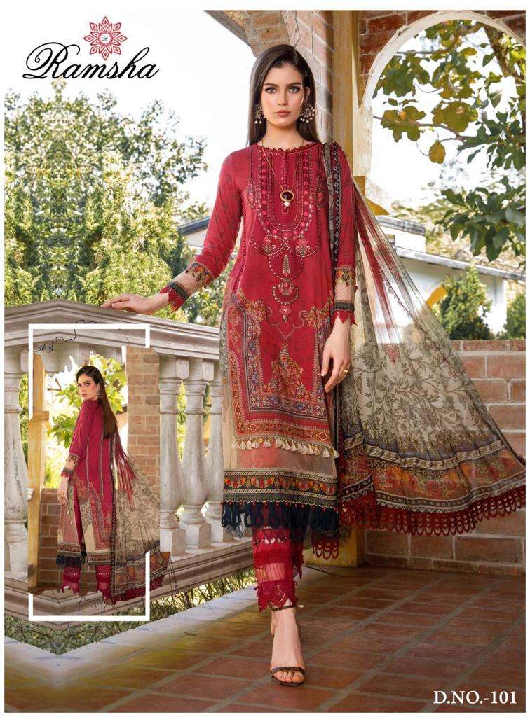 Ramsha Farasha – Heavy Karachi Luxury Lawn Wholesale Catalog