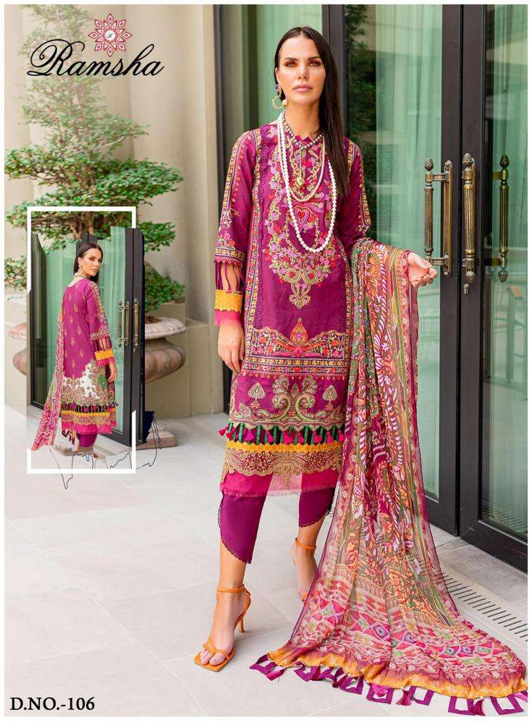 Ramsha Farasha – Heavy Karachi Luxury Lawn Wholesale Catalog
