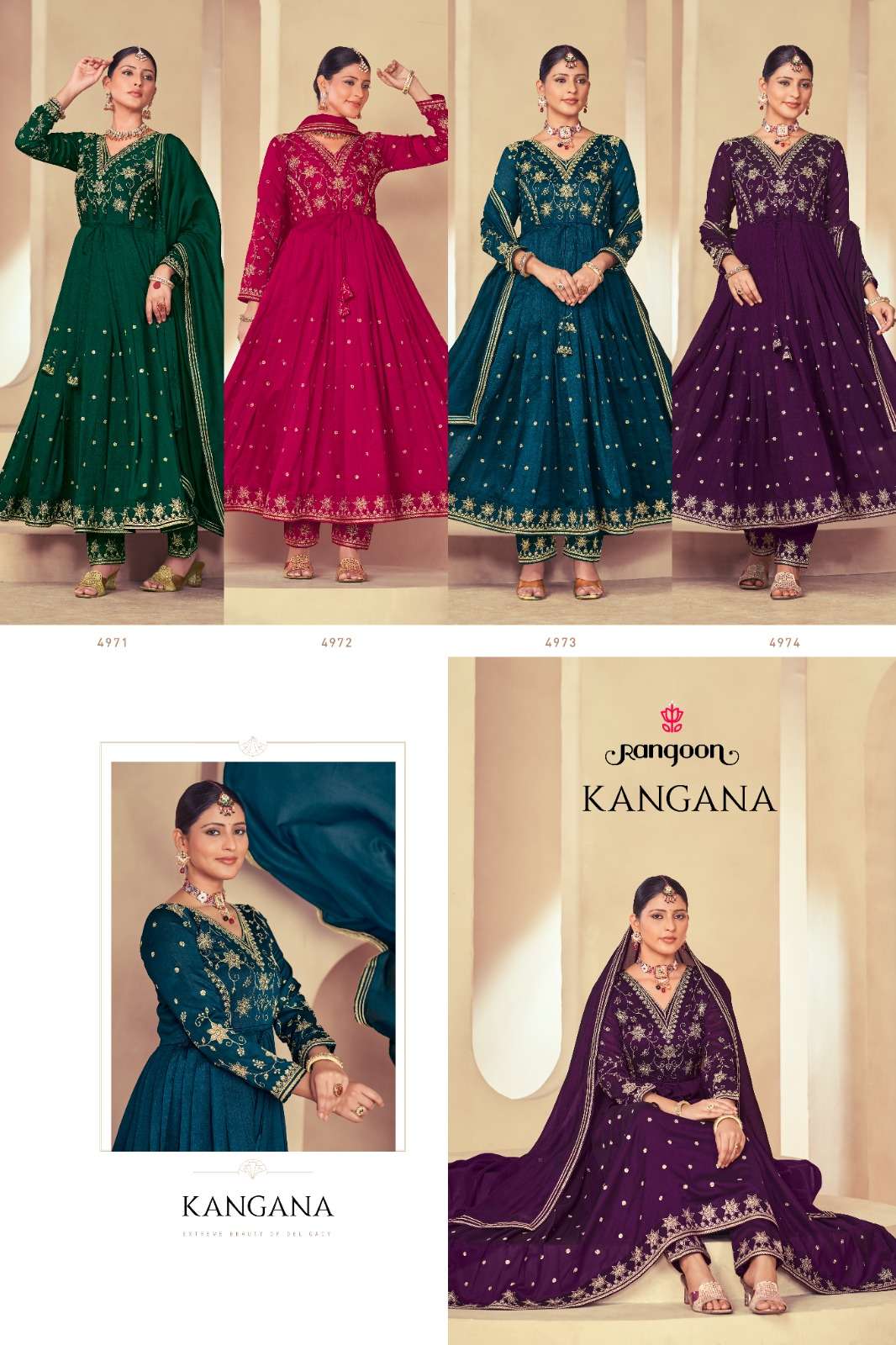 Rangoon KANGANA Kurti Wholesale catalog
