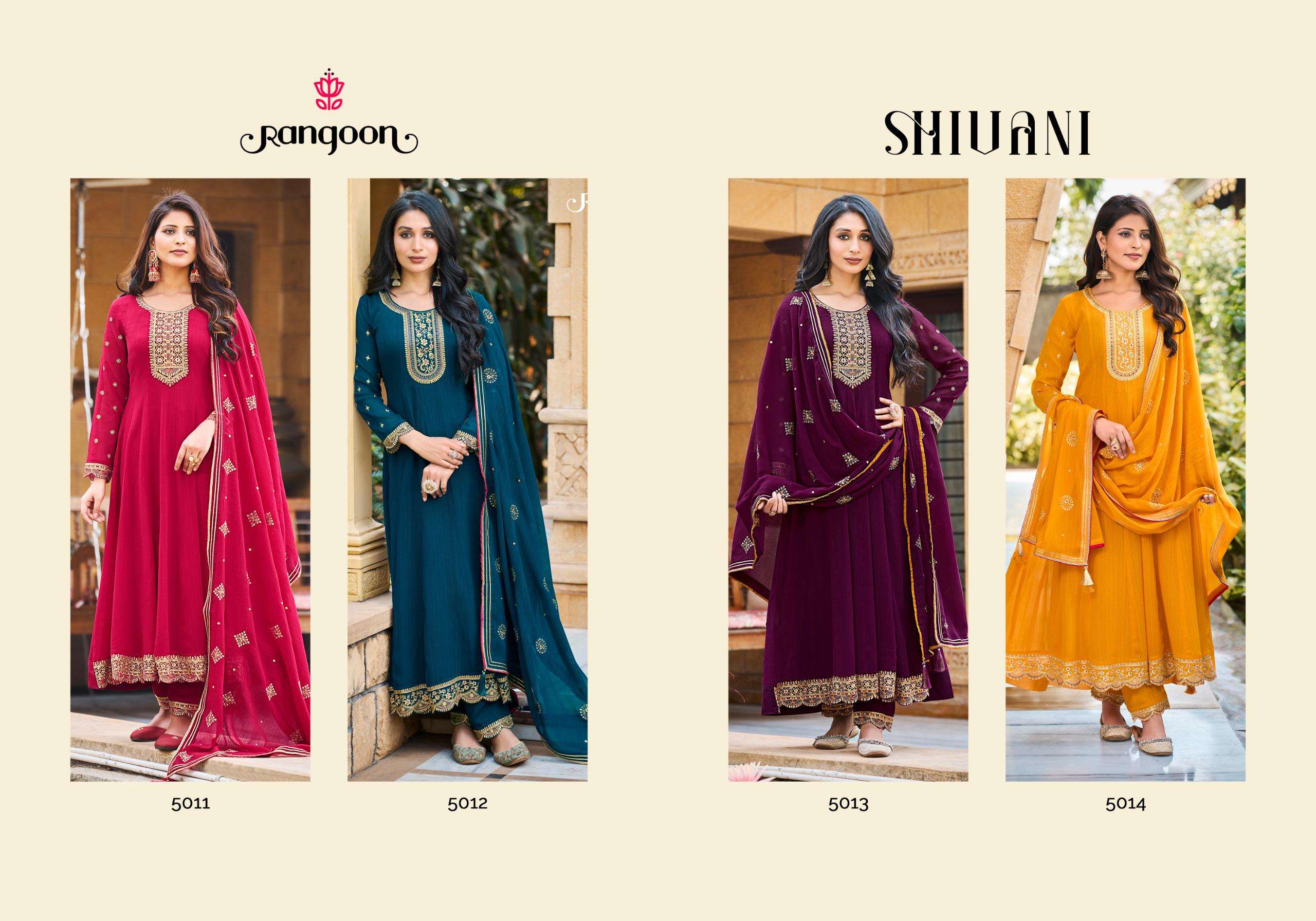 Rangoon SHIVANI Kurti Wholesale catalog
