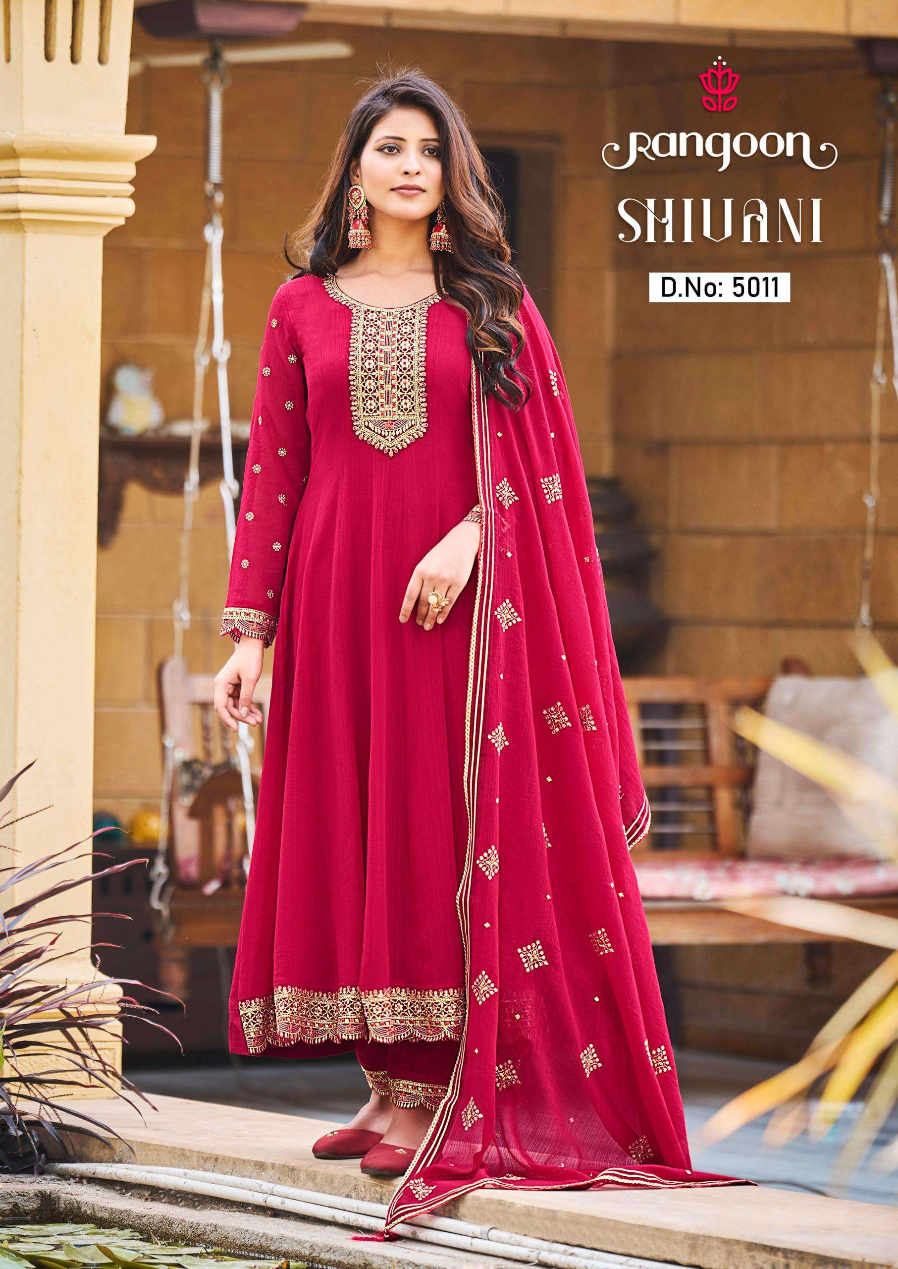 Rangoon SHIVANI Kurti Wholesale catalog