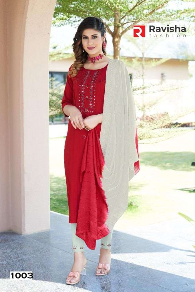 Ravisha Sofia Kurti Wholesale catalog