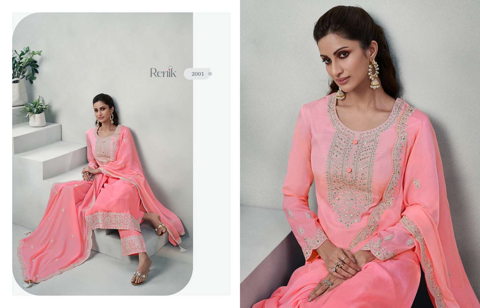 Renik Fashions LLP Ahaana Salwar Kameez Wholesale catalog